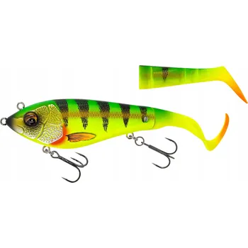 Umělá nástraha Wobler Savage Gear Deviator Tail 16,5 cm SS Firetiger 48 g