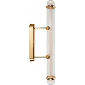 Nástěnné svítidlo Nástěnné LED svítidlo GLAMOUR FILO 20W Zlaté ABIGALI