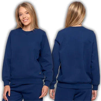 Dámská mikina Dámská zateplená Mikina Bez Kapuce , s vsadkou, bavlna MORAJ L