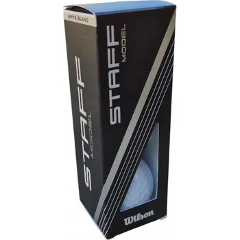 Golfový míček Golfové míčky Wilson Staff Model 2024 (bílé, 3 ks)