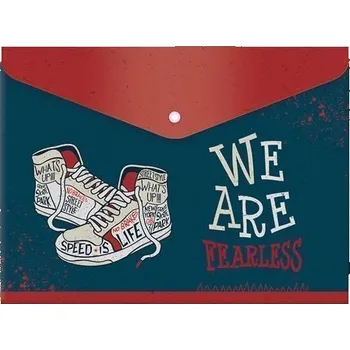 Obal na knihu Plastový obal A4 s drukem We Are