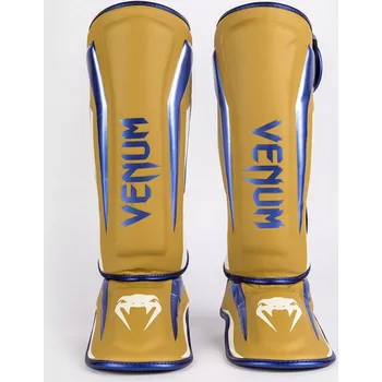 Chránič holeně pro bojový sport Chrániče holení a chodidel Venum Elite vel. XL