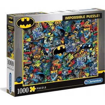 Puzzle Puzzle Impossible 1000 Batman 39575 Clementoni