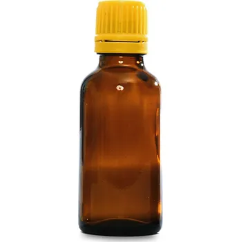 H. Holtermann Hnědá skleněná lahvička 30 ml