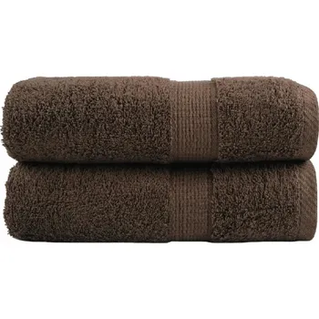 Utěrka PREMIUM RUČNÍKY SOLUND 2 KS HNĚDÉ 30X30CM 600 G/CM2