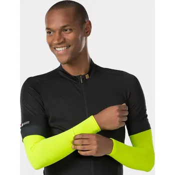Cyklistické návleky Bontrager Termonávleky na ruce radioactive yellow, S