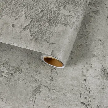 Tapeta Tapeta Dýha na zeď Samolepicí na nábytek Efekt Betonu Šedá 60x300 cm