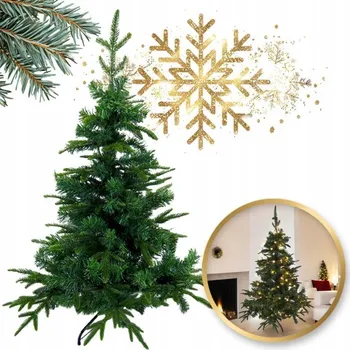 Vánoční stromek Umělý vánoční stromeček Ecarla 101 - 120 cm