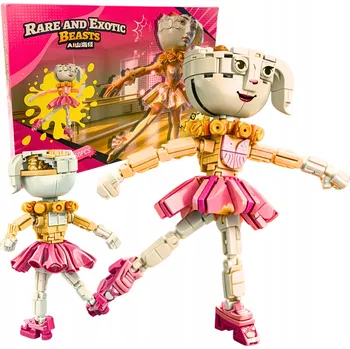 ostatní stavebnice Stavebnice Capucina Italian Brain Rot Ballerina Cappuccina 242 dílů