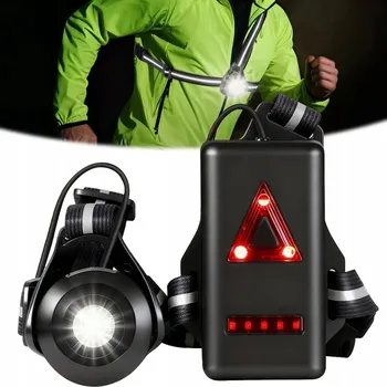 Svítilna PRO BĚŽCE! - BĚŽECKÁ SVÍTILNA na Hrudník Sportovní Vodotěsná