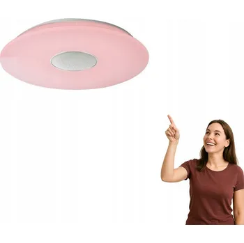 Kulatý Stropní Svítidlo Nicole 53 cm bílá 41329N