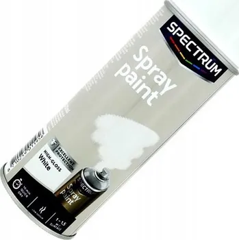 Barva ve spreji BARVA VE SPREJI BÍLÁ AKRYLOVÁ BARVA 400ML LESK