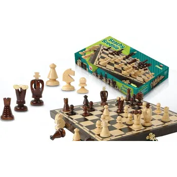 Desková hra Dřevěné šachy 31 cm Magiera