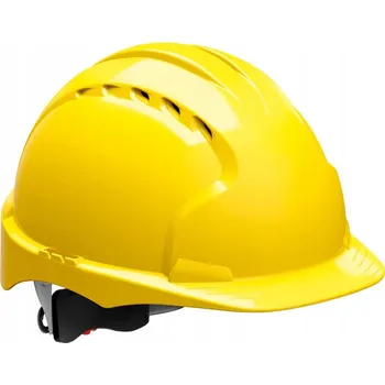Pracovní přilba Ochranná přilba EVO3 s otočným zámkem EN 397 žlutá JSP