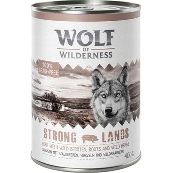 Krmivo pro psa Wolf of Wilderness Vepřové maso 400g