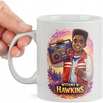 HRNEK HRNKY HRNEČKY STRANGER THINGS SERIÁL LUCAS SINCLAIR KVALITA + TEXT