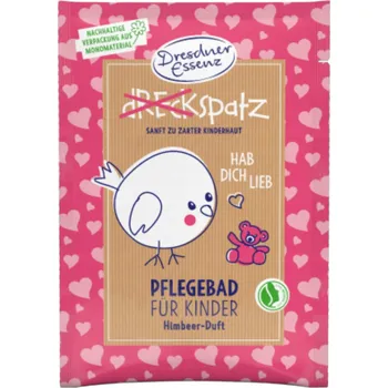 Koupelová sůl Sůl do koupele Dresdner Essenz Hab dich lieb malinová 50 g
