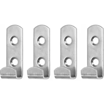 Zrcadlo Háčky na zrcadlo 4ks upevnění zrcadla 5mm