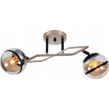 Krásné moderní stropní svítidlo zlaté do chodby Dominiko 2