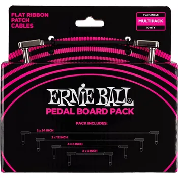 Příslušenství ke zvukové technice Ernie Ball P06224 15 cm-30 cm-60 cm-7,5 cm Lomený - Lomený Patch kabel (Jako nové)