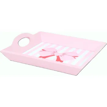 Veselý tác s dekorativním vzorem 23 x 20 cm