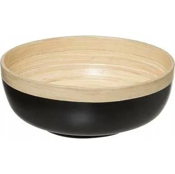 Bambusová miska 5five Simply Smart 20 cm 1,5 l černá