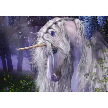 Puzzle Puzzle Schmidt Spiele 1000 dílků Fialový jednorožec