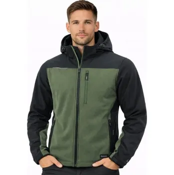 Moto bunda PRACOVNÍ BUNDA VODĚODOLNÁ softshell VĚTRUODOLNÁ BOZP LEHKÁ do práce L