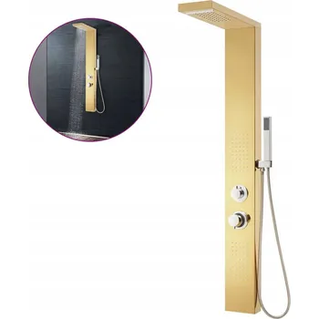 Sprchový panel Sprchový panel VidaXL Zlatý sprchový set zlatý