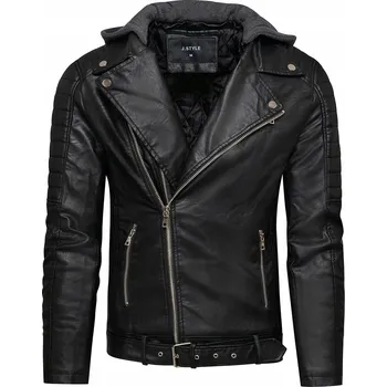 Moto bunda Recea pánská bunda ramoneska s kapucí Lazuli, velikost XXL