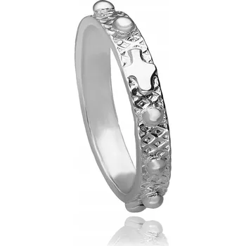 Prsten STŘÍBRNÝ RŮŽENCOVÝ PRSTEN RŮŽENEC NA PRST