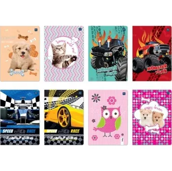 Hladký sešit A5 Interdruk, 1 list