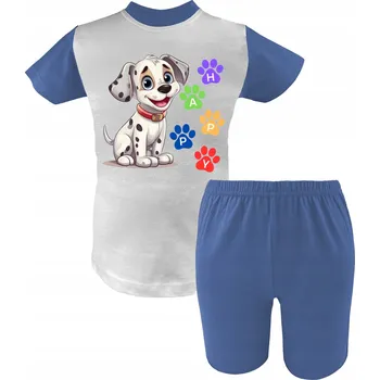 Dětské pyžamo pro chlapce bavlněné s krátkým rukávem Pejsek jako Tlapková patrola 98