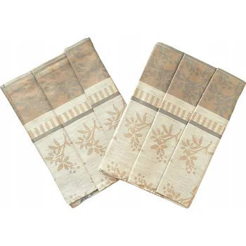 Utěrka Svitap Utěrka Extra savá 50x70 cm Jeřabiny světle šedé 3 ks