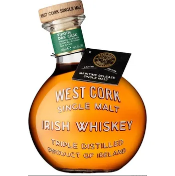 Whisky Whisky West Cork SM Maritime Virgin Cask 46%0.70l, holá láhev