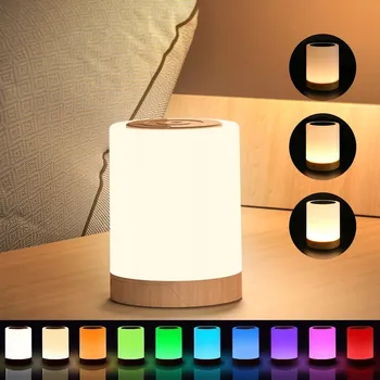 Lampička ELEGANTNÍ moderní LED stolní lampa bezdrátová s dotykovým ovládáním