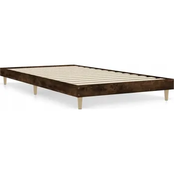 Postel Rám postele 193x93x20 cm, barva kouřový dub, materiál: dřevotříska