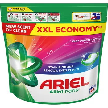 Kapsle na praní Ariel Color Allin1, kapsle na praní, 44 praní