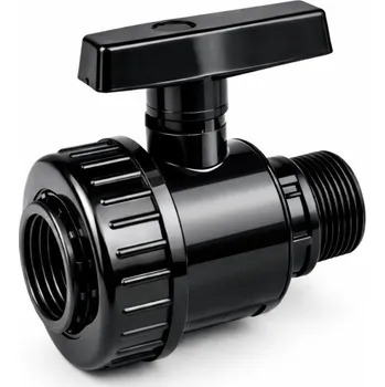 Stavebniny BRADAS Kohout se šroubením PE vnitřní / vnější závit 3/4" DSRA16VF34M34