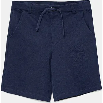 Chlapecké kraťasy Dětské bavlněné šortky United Colors of Benetton 3KWYC903D.G.Seasonal námořnická modř 59X, vel. 122