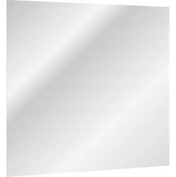 Zrcadlo Zrcadlo Koupelnové LED 80x80 cm Čtvercové Bez Rámu Podsvícené AURA COMAD