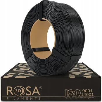 Filament PLA filament Rosa 3D 1,75 mm 1000 g černý