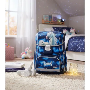 Školní batoh Oxybag batoh PREMIUM Unicorn Jednorožec Kůň 7-72724 batoh vhodný pro prvňáčky