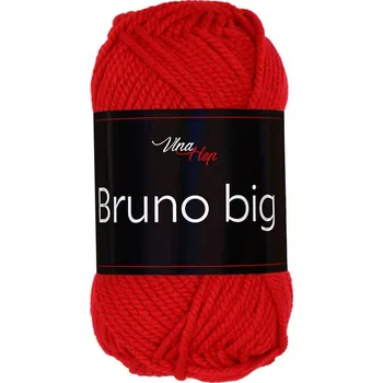 Příze Příze Bruno Big, 409, červená