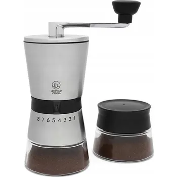 Kuchyňský mlýnek Ruční mlýnek Leopold Vienna keramický, 8 g, bezbarvý, černý, šedý, vícebarevný