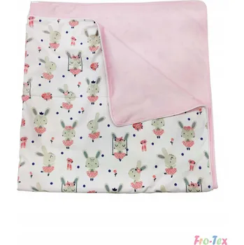 Přehoz na lůžko Dětská přehoz na postel / deka s lemováním 110x180 cm