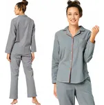 Key dámské pyžamo bavlna modré velikost S