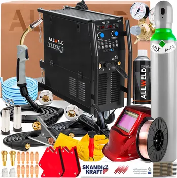 Svářečka Svářečka SPARTUS EASYMIG 270 400V 250A TIG LIFT Synergie MMA FLUX HOT START