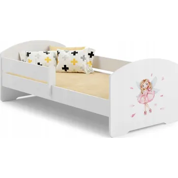 Dětská postel Postel Kobi LUK 70 x 140 cm bílá