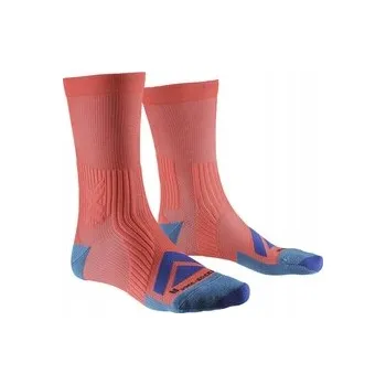 Pánské ponožky Ponožky X-SOCKS BIKE EXPERT CREW oranžové 42-44